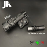 Sotac CNC Metal MAWL Green Laser Aiming Device C1+ Vis light & IR Illumination + Vis Green Laser & IR Laser EC2 Endcap for Rifle