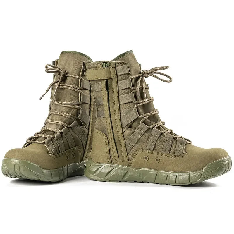 Combat Boot Green Desert Brown Boot Lightweight Training Boots Hiking Boots For Man Tactical Boots Bota Masculina