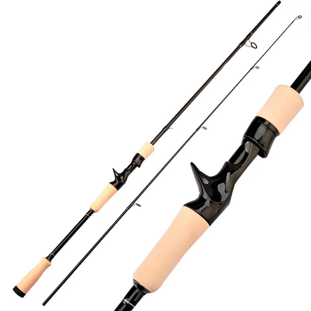 ML Fishing Spinning Rod 8-25g Solid Tip Ultralight Carbon Casting Fishing Rod For Trout Bass