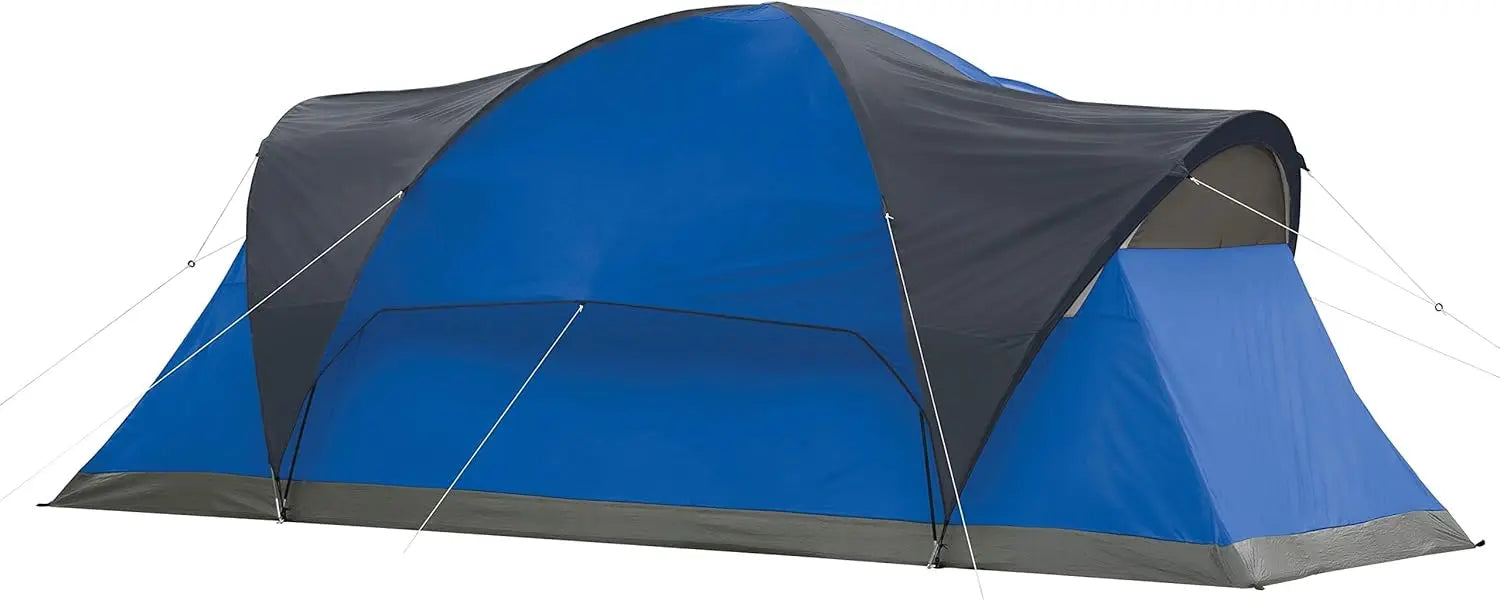 Coleman Montana Camping Tent, 6/8 Person Family Tent with Included Rainfly, Carry Bag, and Spacious Interior, Fits Multiple Quee