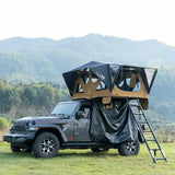 Rooftop Tent, Naturnest Andromeda Car Roof Top Tent Soft Cover Tents for Camping RTT Overlanding Tent with Telescopic Ladder for