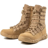 2024 Lightweight Combat Boots Tactical Boots Men Outdoor Hiking Desert Shoes Breathable Comfort Male Jungle Ankle Shoes